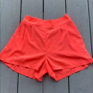 American Eagle Hot Pink Flowy Shorts.